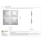 Ekena Millwork Swindon EnduraWall Decorative 3D Wall Panel, White, 11 7/8"W x 11 7/8"H WP12X12SWWH - alternate 3